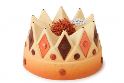 Imagen de La original corona de Reyes helada de La Glacerie Paris
