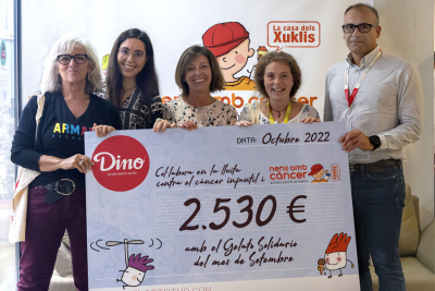 Imagen de Gelati Dino recauda con un helado solidario más de 2.000 euros para el cáncer infantil