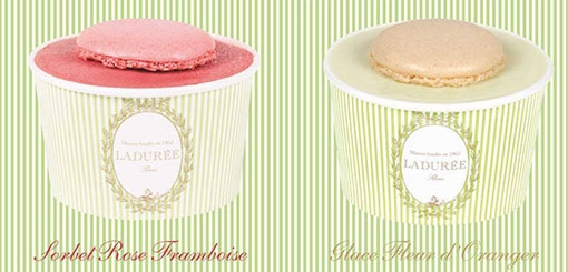 Aromaterapia en los nuevos macarons helados de Ladurée