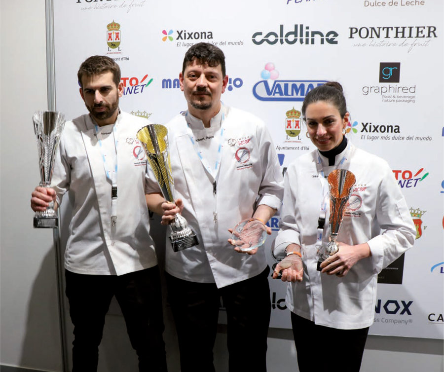 Albert Roca durante la entrega de premios