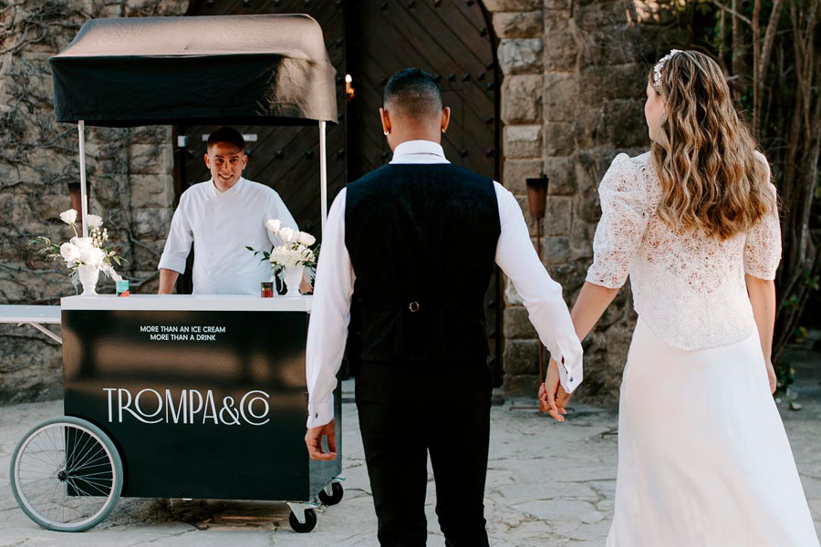 Carrito de helados de Trompa&Co