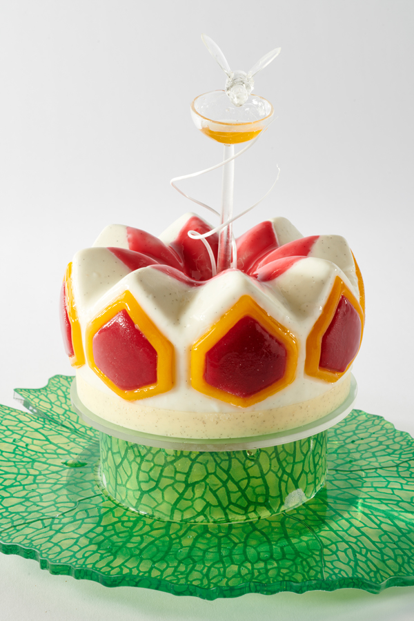 Tarta helada Flor Real