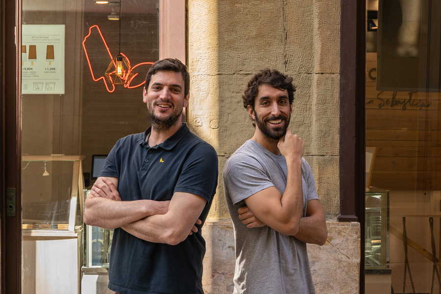 Oier Almandoz e Iñigo Galdona, cofundadores de Loco Polo