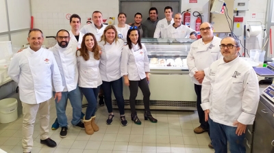 Imagen de Lleno en el curso avanzado de heladería de Anhcea 