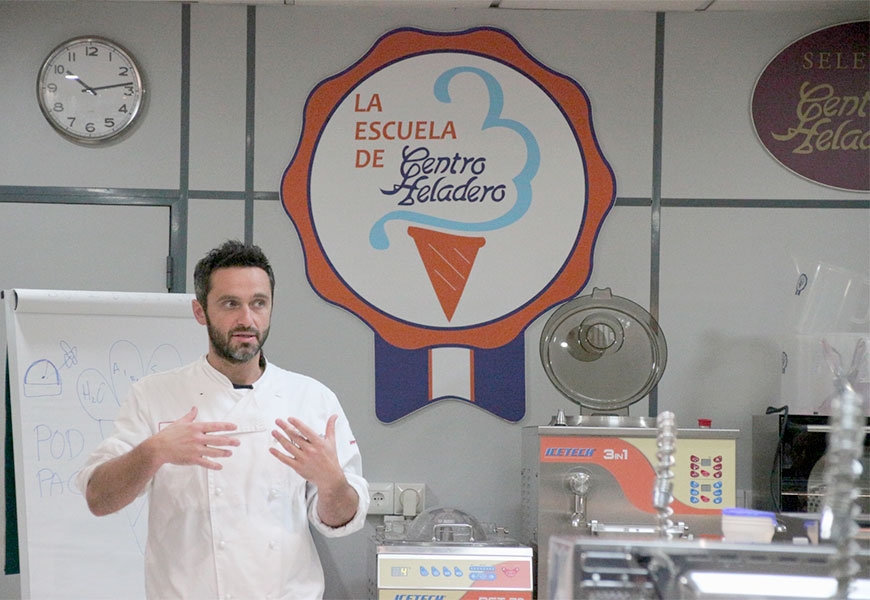 Iniciación a la heladería profesional con Massimo Pozzi en Málaga