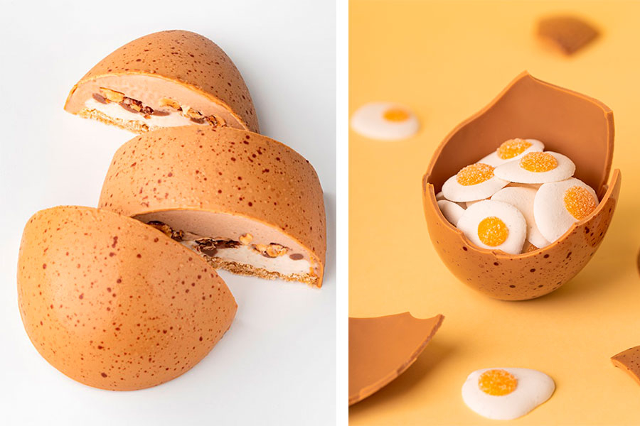 El huevo, protagonista absoluto de la Pascua de La Fabrique Givrée