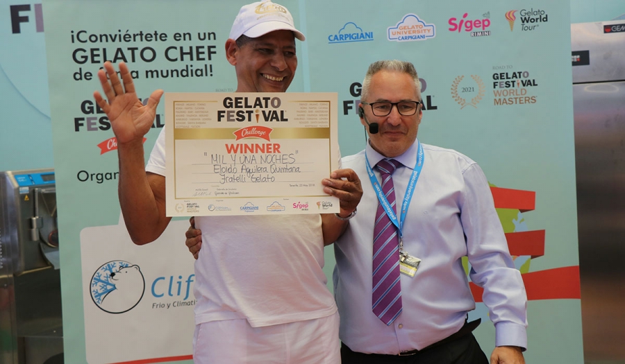 Un helado de inspiración árabe gana el Festival Challenge de Canarias 