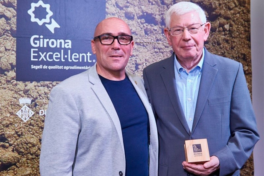 Girona reconoce a Angelo Corvitto con el premio a la maestría gastronómica