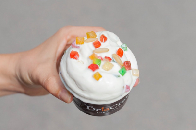 Imagen de La coca de San Juan, en versión helado en Delacrem