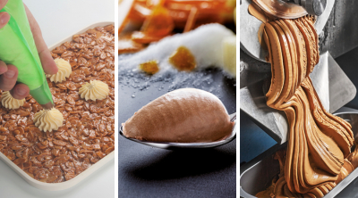 Imagen de 6 ejemplos de la versatilidad del chocolate y la almendra en Arte Heladero 200