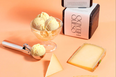 Imagen de Una tabla con quesos helados, la original propuesta de Formaje
