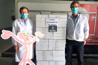 Imagen de Bornay dona más de 110.000 bolas de helado al Banco de Alimentos de Madrid