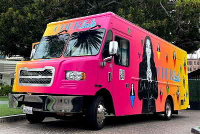 Imagen de Cherlato, el camión de helados de Giapo y Cher, de ruta por Los Ángeles