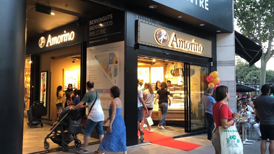 Amorino abre una heladería boutique en El Triangle de Barcelona