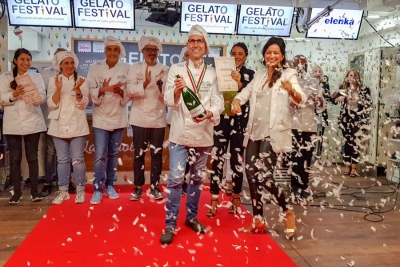 Imagen de El "Paraíso" de Maurizio Melani conquista el Gelato Festival Challenge de Barcelona