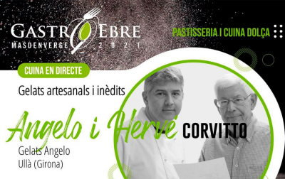 Imagen de Angelo y Hervé Corvitto participan en GastroEbre con helados inéditos