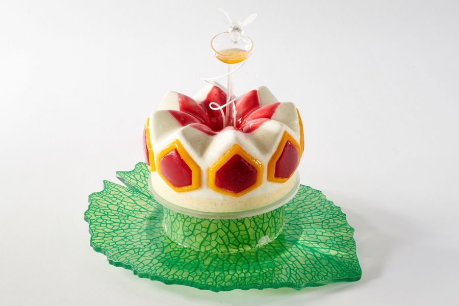 Flor Real, tarta helada del Equipo Italiano ganador de la CMP 21' Flor Real, tarta helada del Equipo Italiano ganador de la CMP 21'