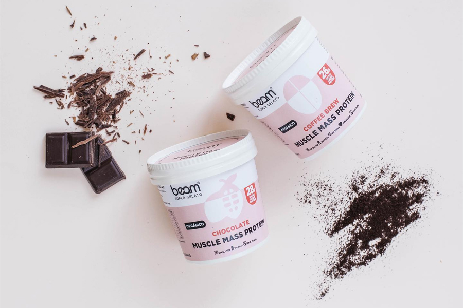 Beam Super Gelato, helado ecológico para deportistas