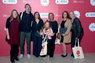 Imagen de Mamá Heladera, reconocida en Barcelona con el Premio Comercio de Proximidad 