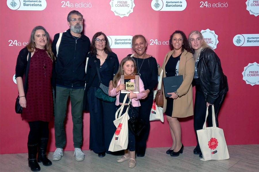 Mamá Heladera, reconocida en Barcelona con el Premio Comercio de Proximidad 