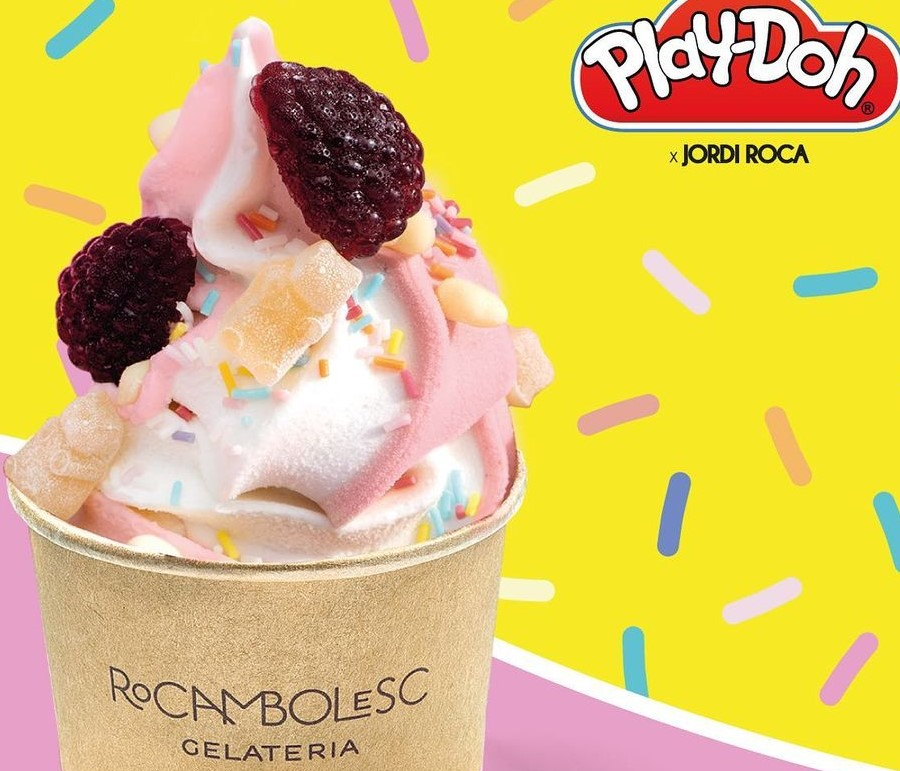 Jordi Roca crea con Play-Doh el helado mágico de la Navidad
