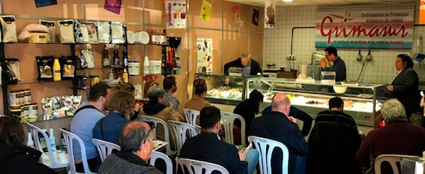 Grimasur presenta los últimos sabores de helado de Fabbri, Cresco y Fructital