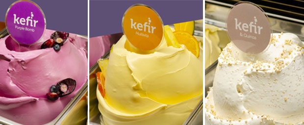 El kéfir, en formato helado con Leagel