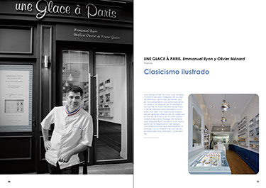 Une Glace à Paris. Emmanuel Ryon y Olivier Ménard clasicismo ilustrado
