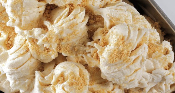 Sorbete de tarta de manzana