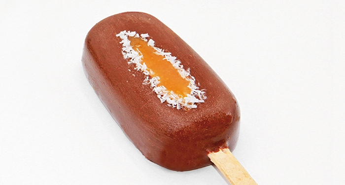 La técnica del efecto madera en el bombón helado, por Iván Vázquez.